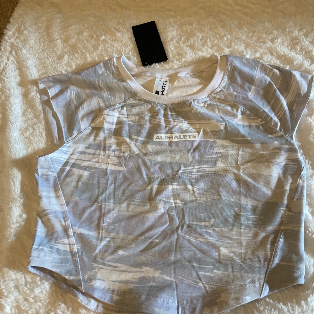 NWT Alphalete Velocity Crop Tee
